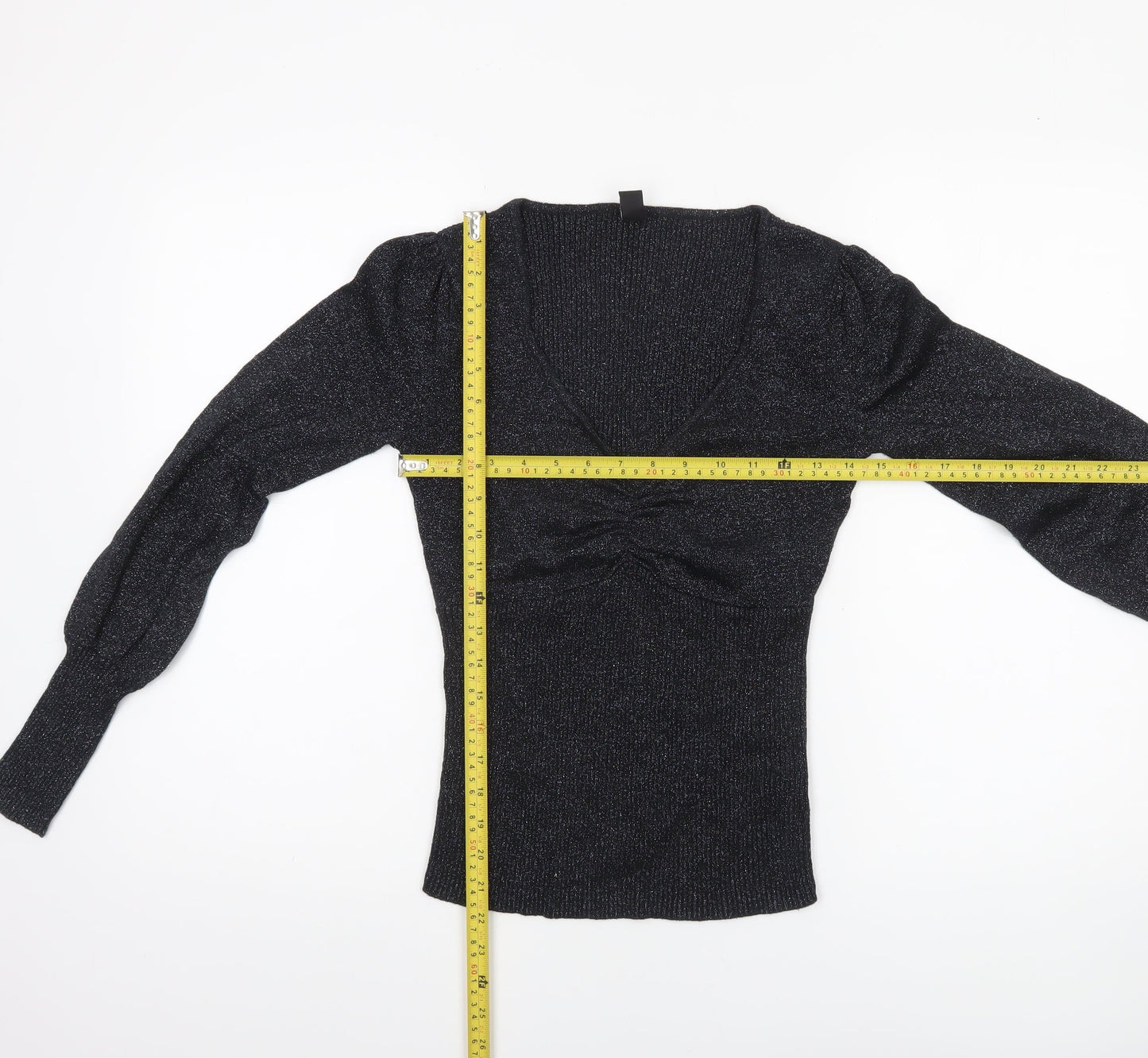 Womens UK Size S Windsor Black Pullover Jumper