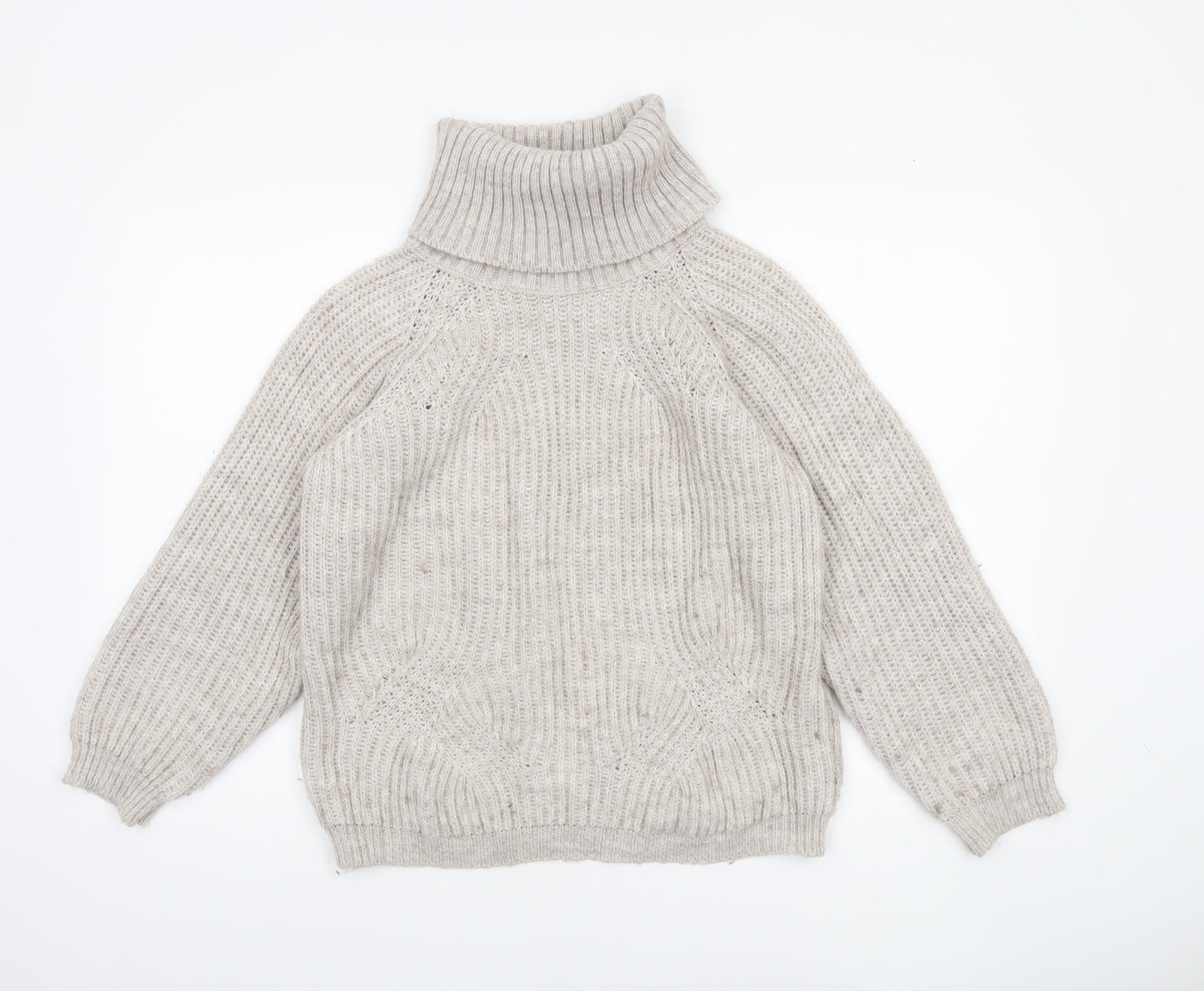 Womens UK Size S Luisa Ricci Beige Pullover Jumper