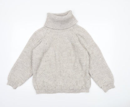 Womens UK Size S Luisa Ricci Beige Pullover Jumper