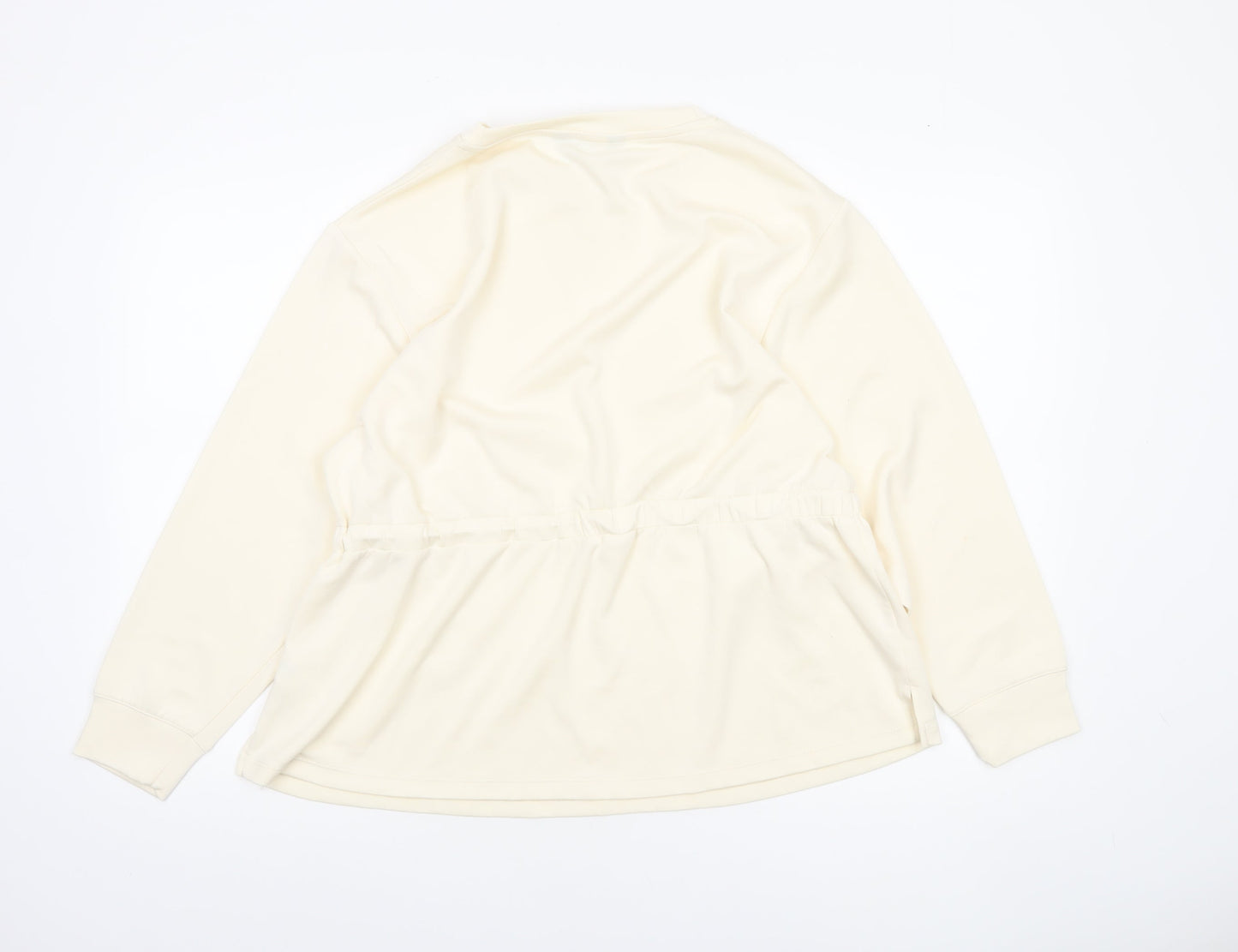 Womens UK Size 12 F&F Ivory Tunic Blouse