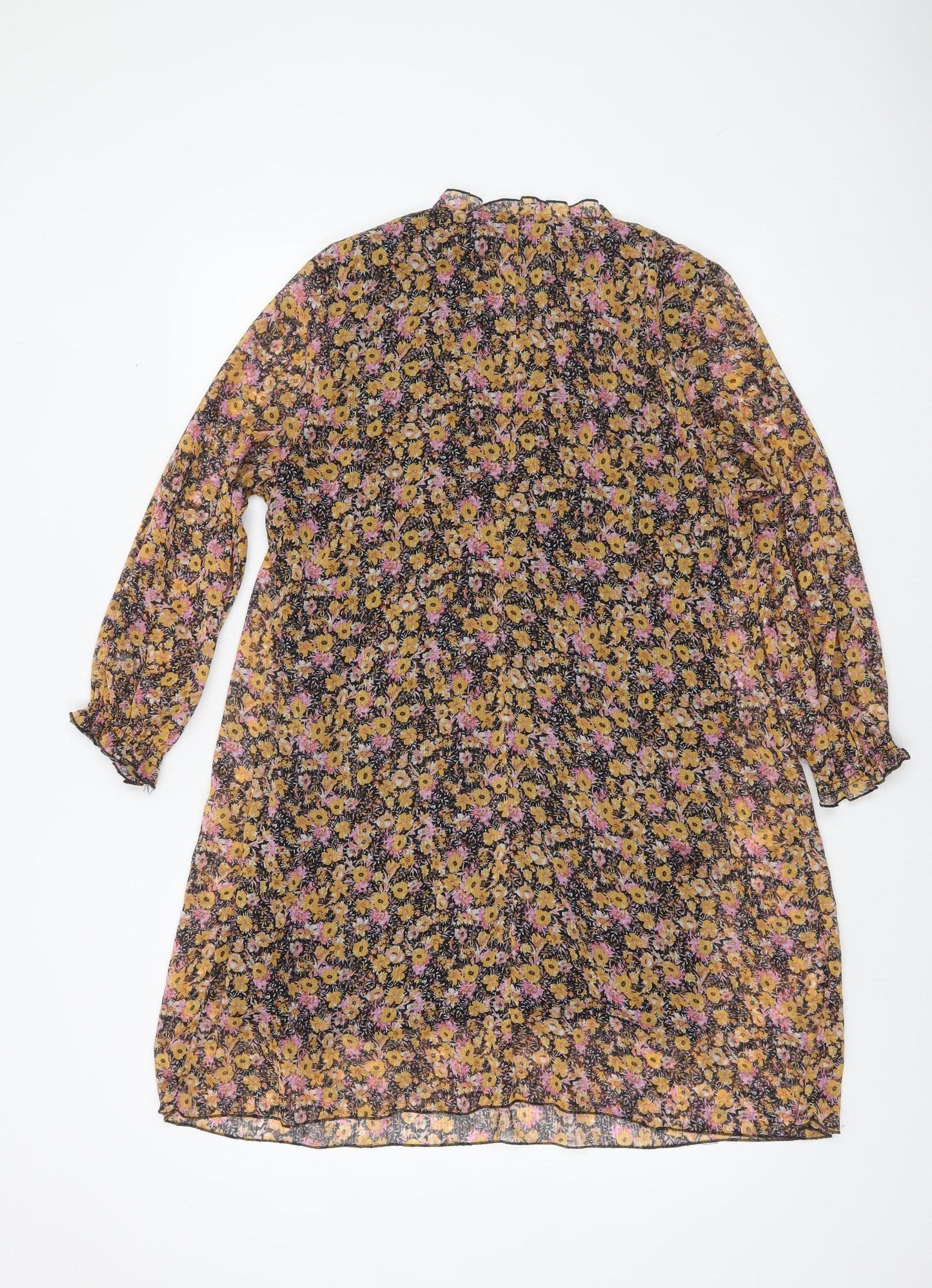 Womens UK Size 12 Zara A-Line Dress
