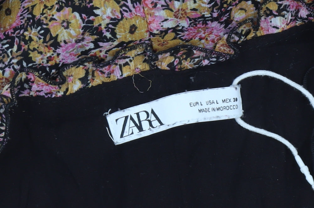 Womens UK Size 12 Zara A-Line Dress