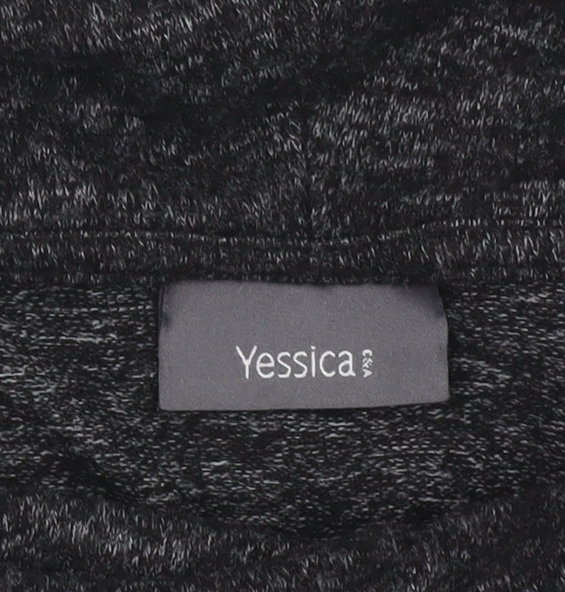 Womens UK Size L Yessica Grey Pullover Jumper