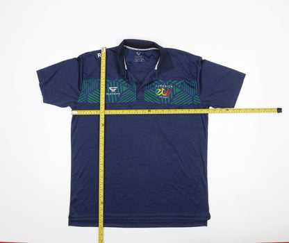 Mens UK Size M PLAYR-FIT Polyester Polo Shirt