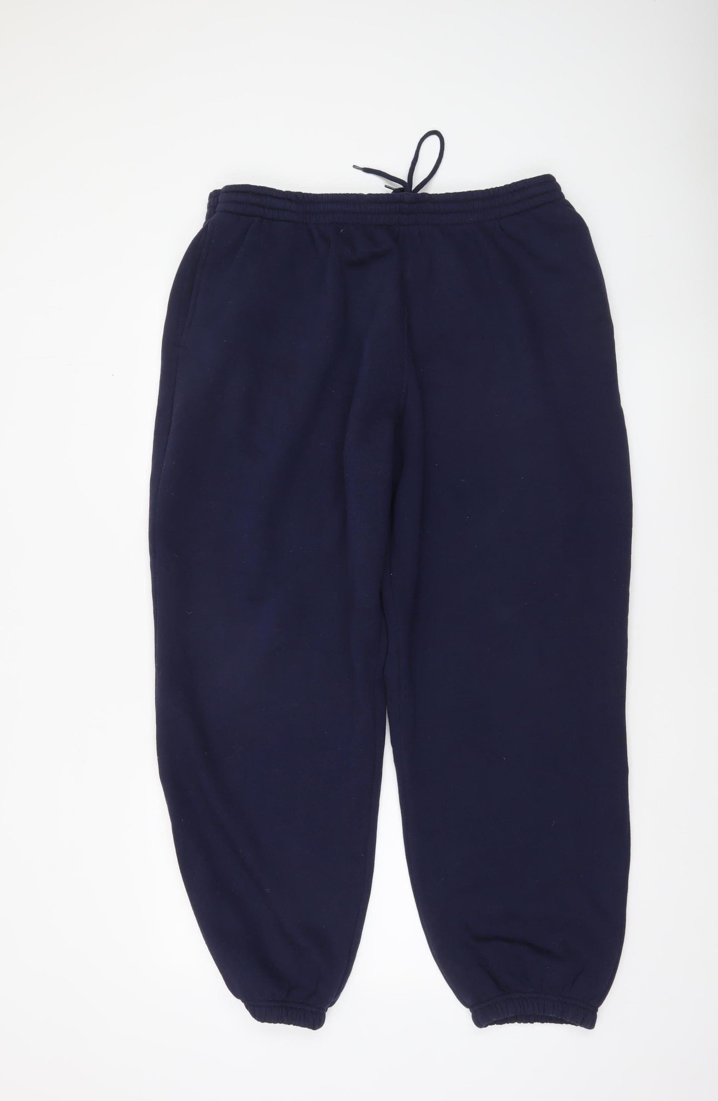 Mens UK Size L R&R Sport Regular Fit Jogger Blue Trousers