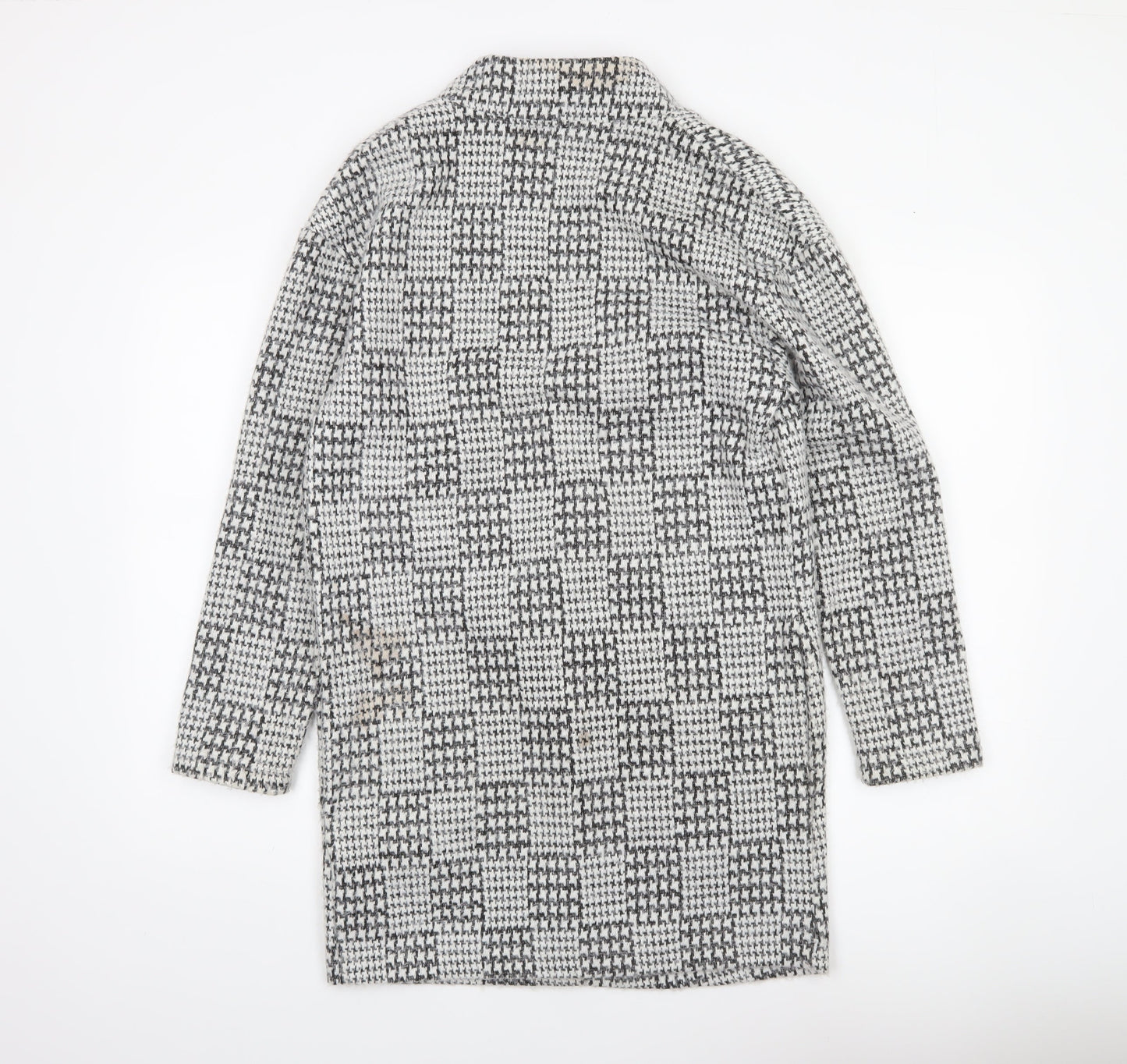 Womens UK Size 8 Marks and Spencer Black Overcoat