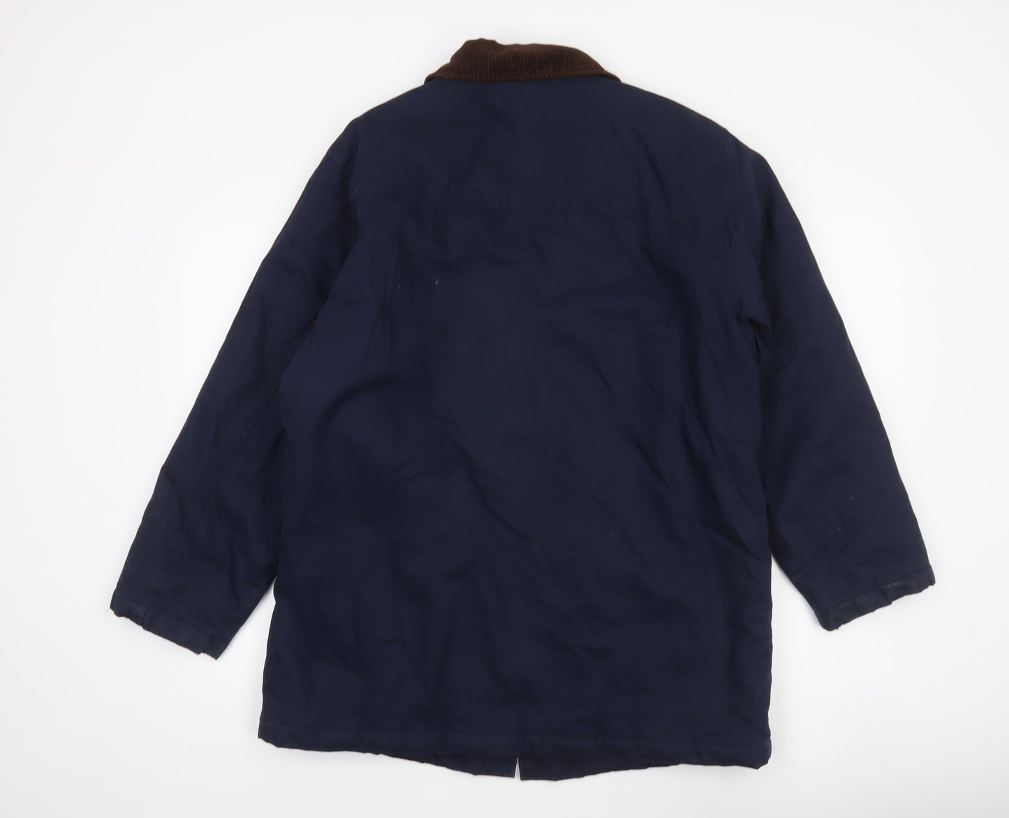 Unisex Adults UK Size M Dorothy Perkins Blue Overcoat