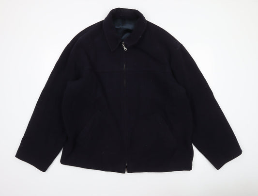 Mens UK Size XL Hardcastle Black Basic Jacket