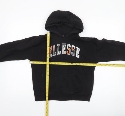 Boys UK Size 10-11 Years ellesse Black Pullover Hoodie
