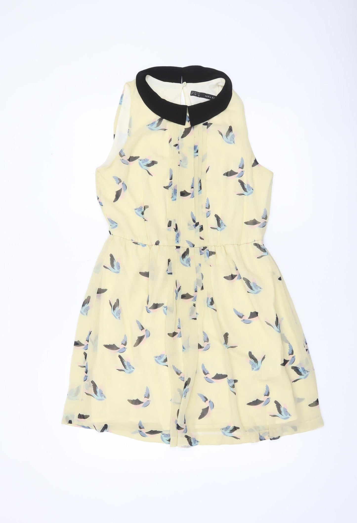 Womens UK Size 12 Zara Basic Fit & Flare Dress