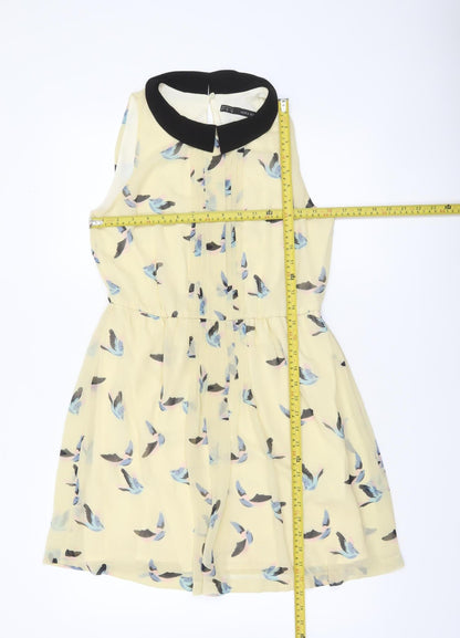 Womens UK Size 12 Zara Basic Fit & Flare Dress