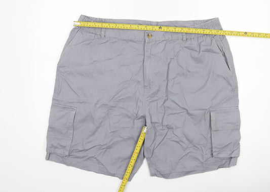 Mens UK Size 42 Cotton Traders Regular Fit Cargo Shorts