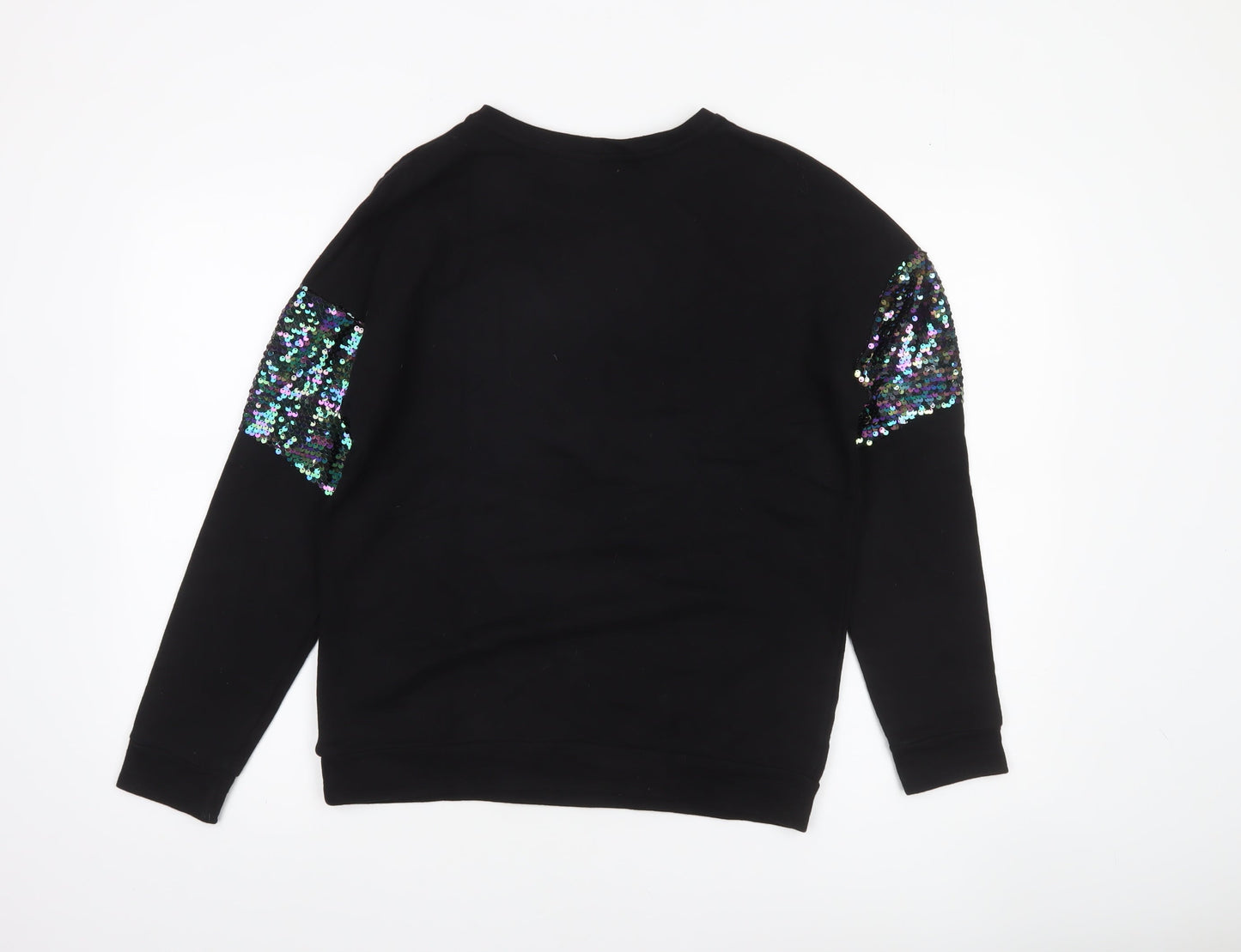 Womens UK Size 8 TU Black Pullover Sweatshirt