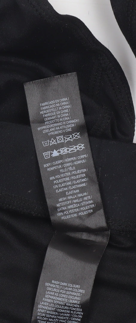 Womens UK Size S Reebok Athletic Fit Leggings Black Leggings
