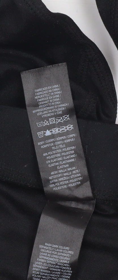 Womens UK Size S Reebok Athletic Fit Leggings Black Leggings
