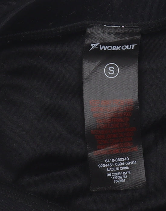 Womens UK Size S Reebok Athletic Fit Leggings Black Leggings