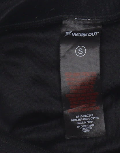 Womens UK Size S Reebok Athletic Fit Leggings Black Leggings