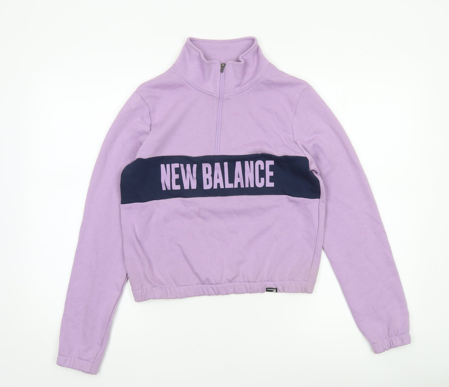 Womens UK Size XS New Balance Purple Pullover Sweatshirt