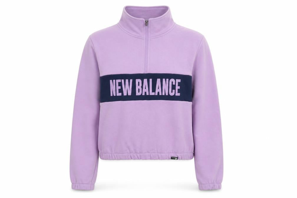 Womens UK Size XS New Balance Purple Pullover Sweatshirt