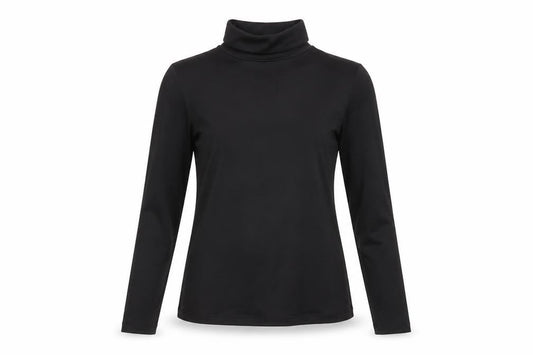 Womens UK Size S Brave Soul Black Basic T-Shirt