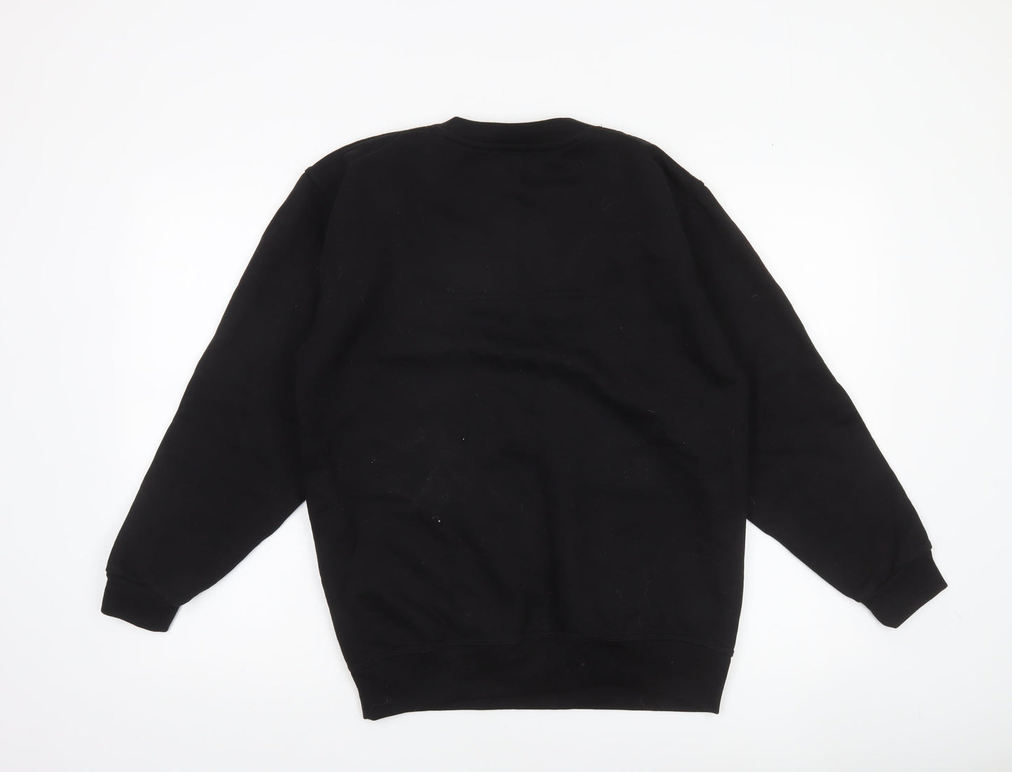 Mens UK Size S John Lewis Black Pullover Sweatshirt