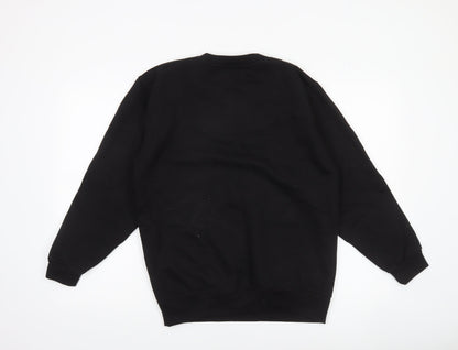Mens UK Size S John Lewis Black Pullover Sweatshirt