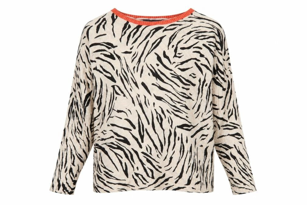 Womens UK Size L Marks and Spencer Beige Pullover Jumper