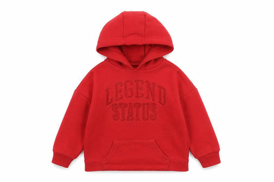 Boys UK Size 3 Years Primark Red Pullover Hoodie