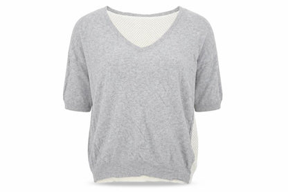 Womens UK Size 8 Topshop Grey Pullover Jumper