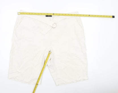 Womens UK Size 20 F&F Regular Fit Bermuda Shorts