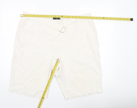 Womens UK Size 20 F&F Regular Fit Bermuda Shorts