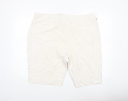 Womens UK Size 20 F&F Regular Fit Bermuda Shorts