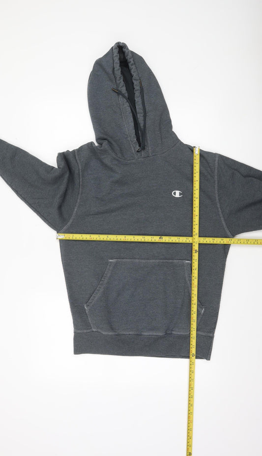 Mens UK Size S Champion Grey Pullover Hoodie