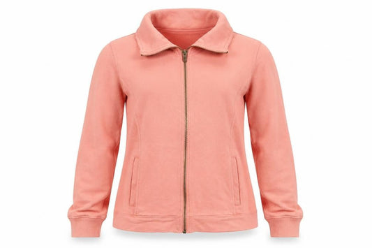 Womens UK Size 10 Fat Face Pink Basic Jacket