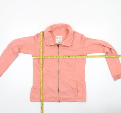 Womens UK Size 10 Fat Face Pink Basic Jacket