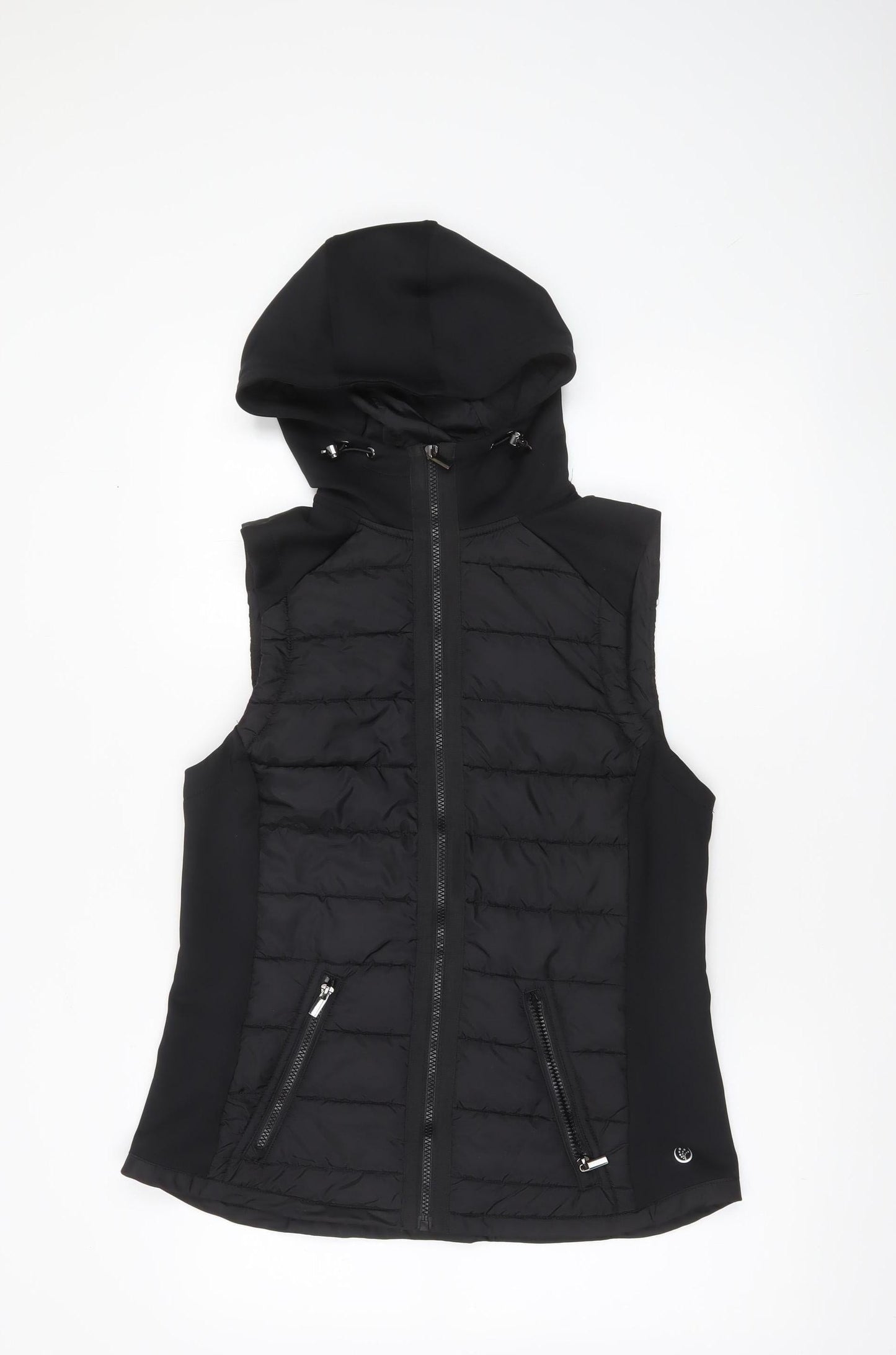 Womens UK Size M Dunnes Stores Black Bodywarmer