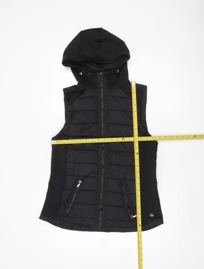 Womens UK Size M Dunnes Stores Black Bodywarmer