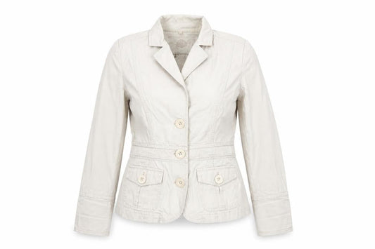 Teens UK Size 12 Rocha John Rocha Beige Basic Jacket