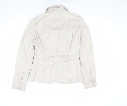 Teens UK Size 12 Rocha John Rocha Beige Basic Jacket