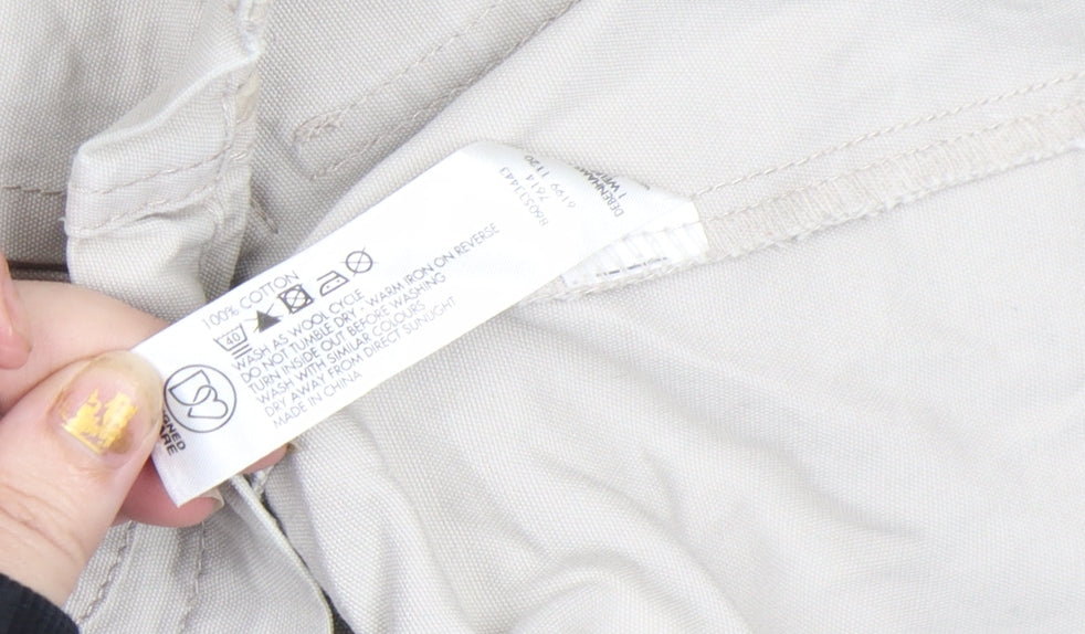 Teens UK Size 12 Rocha John Rocha Beige Basic Jacket