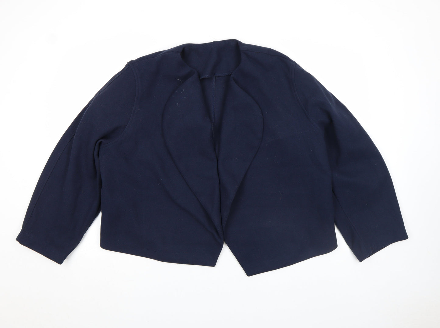 Womens UK Size 8 Diane von Furstenberg Blue Basic Jacket