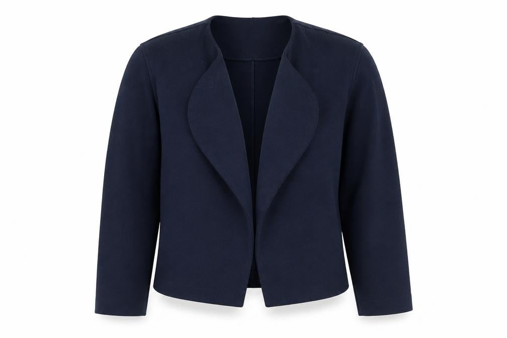 Womens UK Size 8 Diane von Furstenberg Blue Basic Jacket