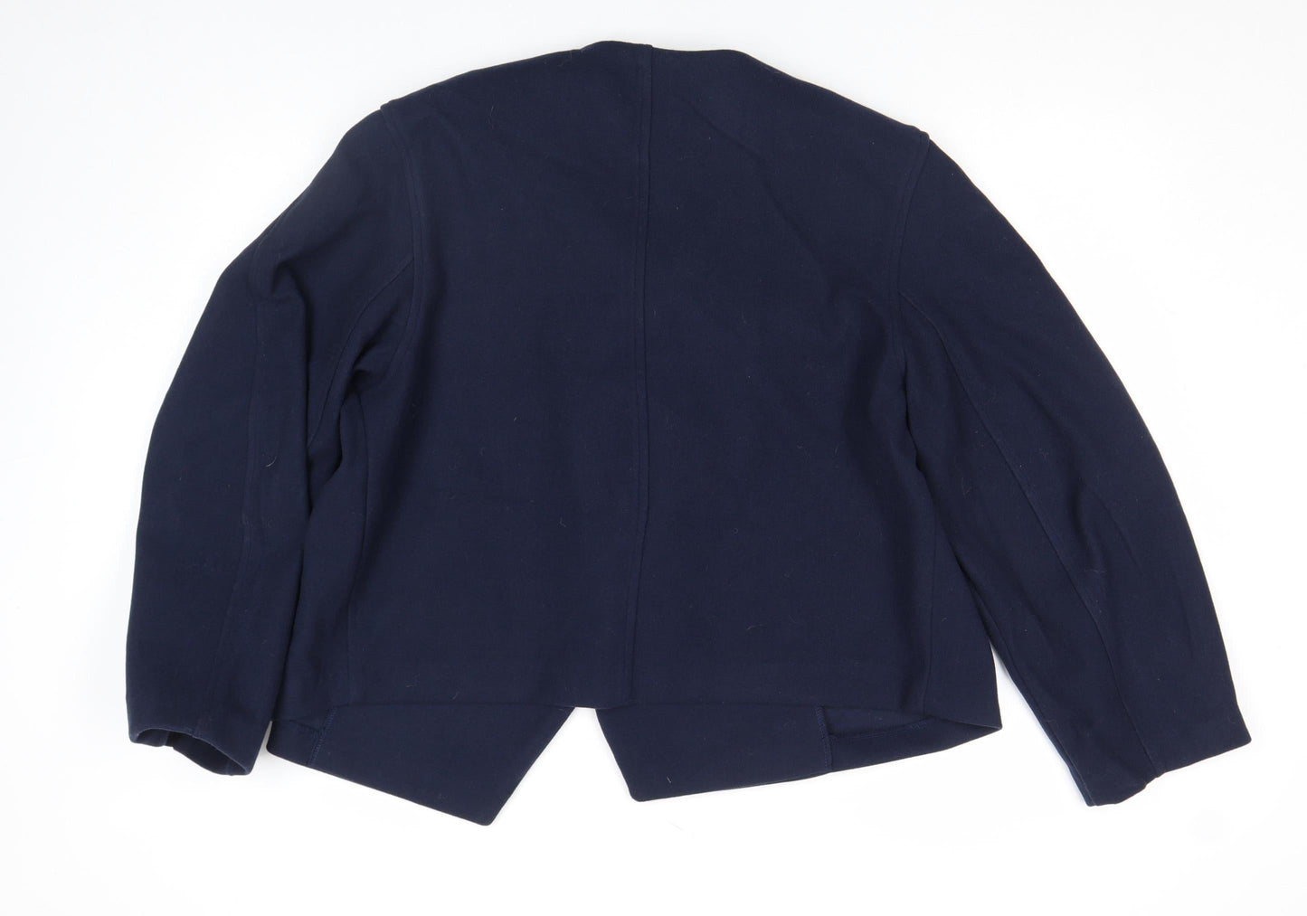 Womens UK Size 8 Diane von Furstenberg Blue Basic Jacket