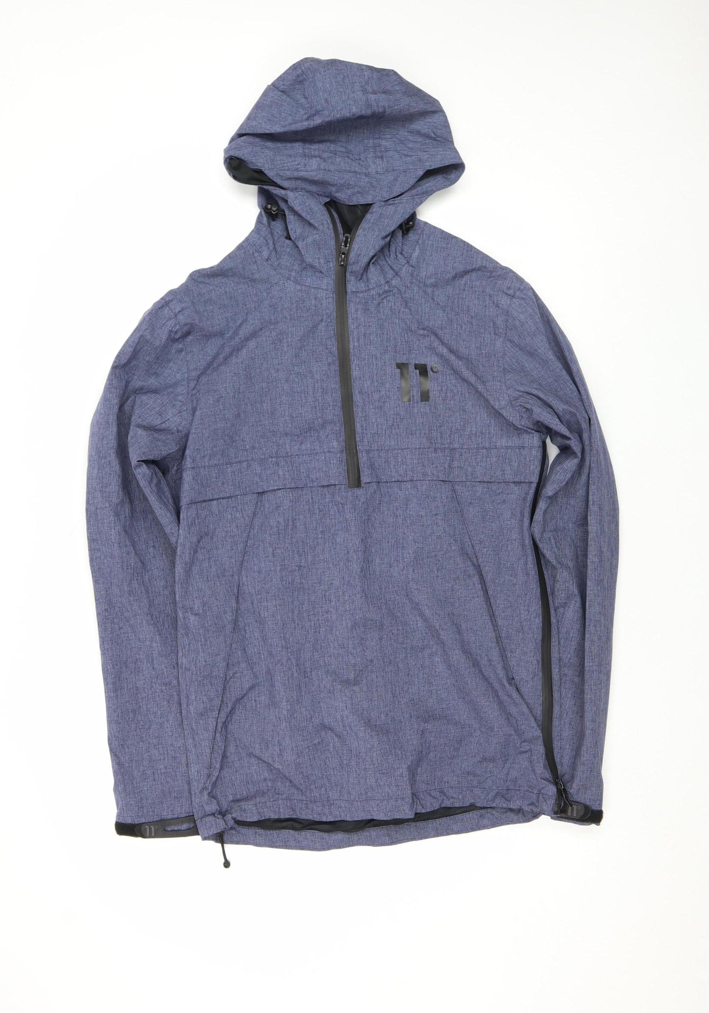 Mens UK Size XS 11 degrees Blue Anorak Coat