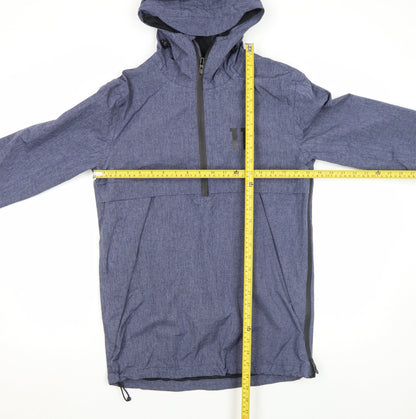 Mens UK Size XS 11 degrees Blue Anorak Coat