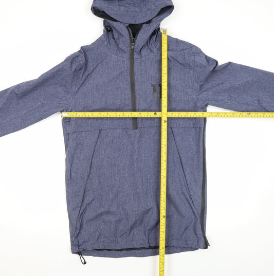 Mens UK Size XS 11 degrees Blue Anorak Coat