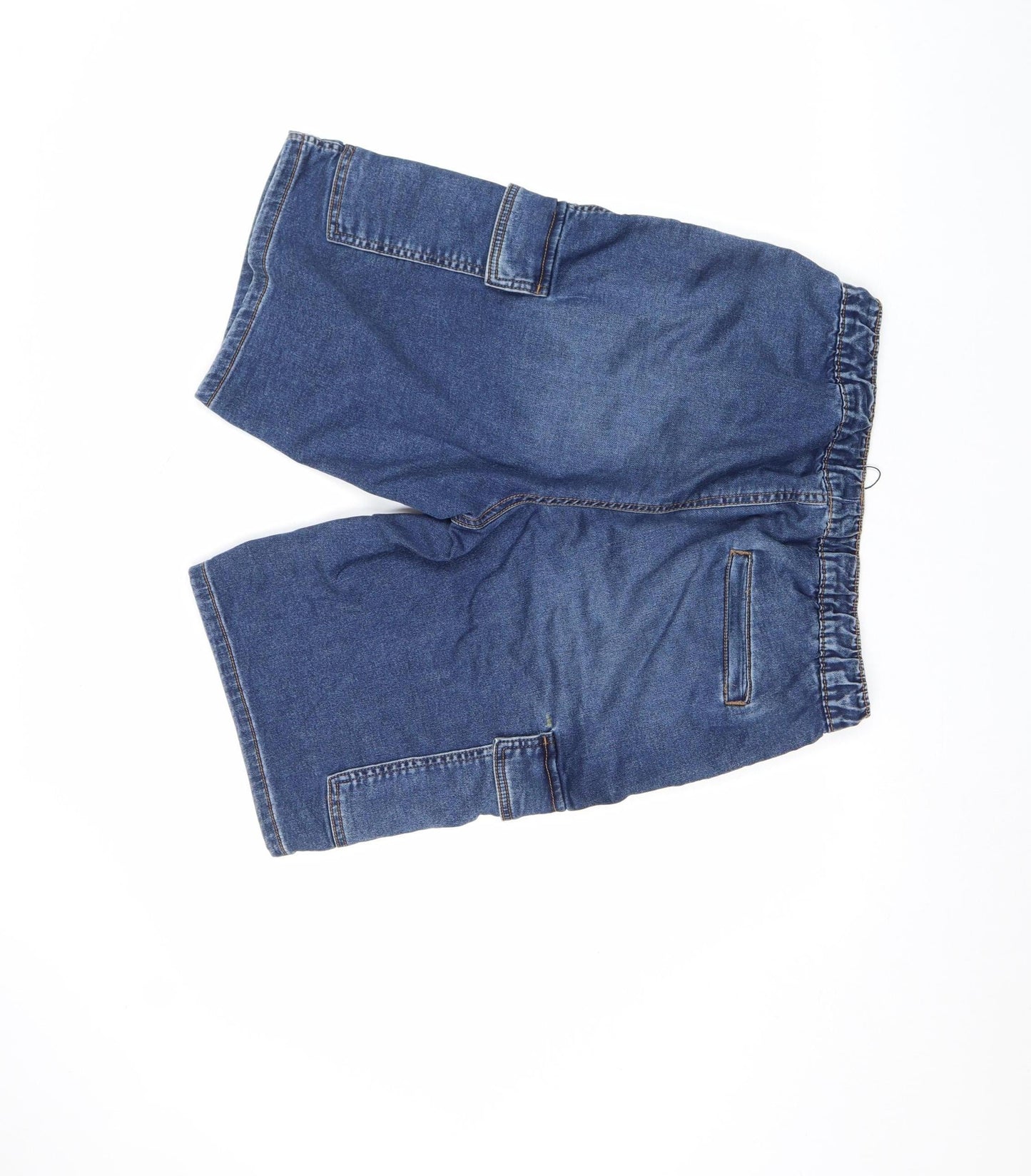 Mens UK Size XS Denim Co Relaxed Fit Cargo Shorts