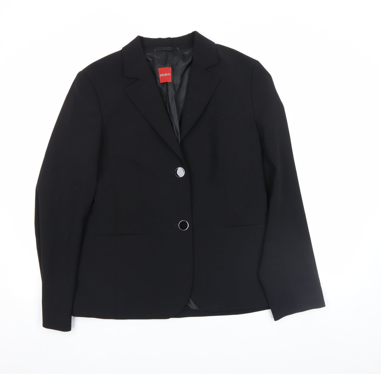 Womens UK Size 12 Olsen Regular Black Blazer