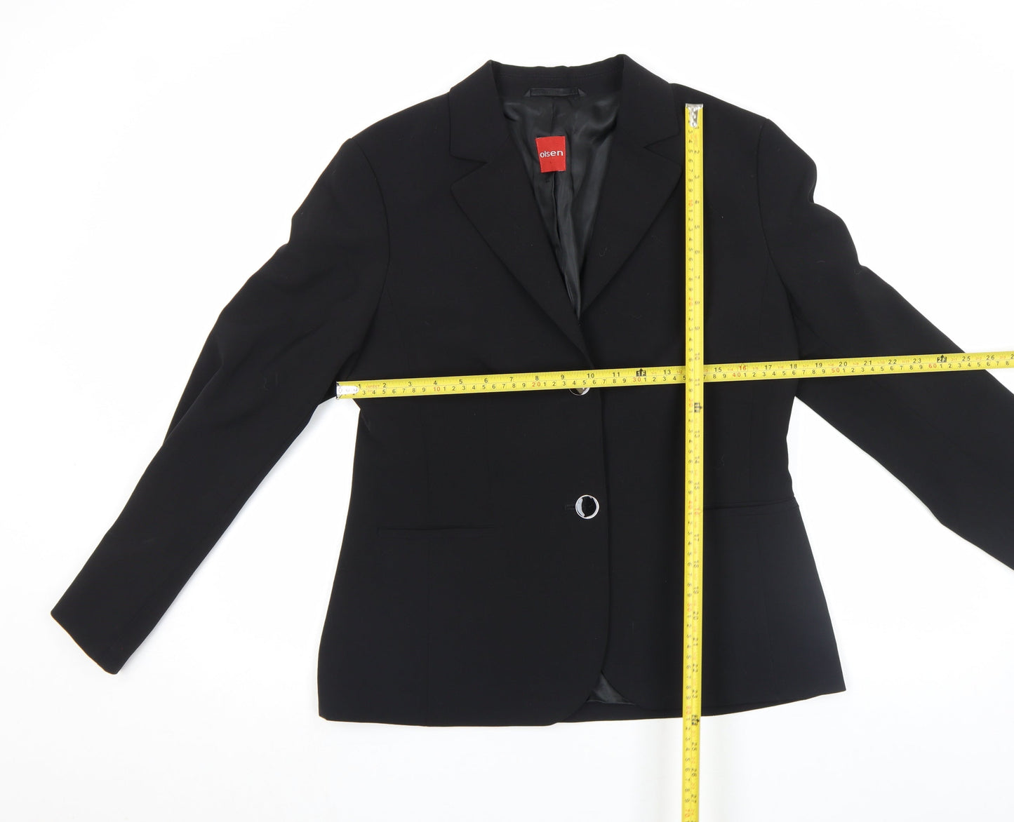 Womens UK Size 12 Olsen Regular Black Blazer