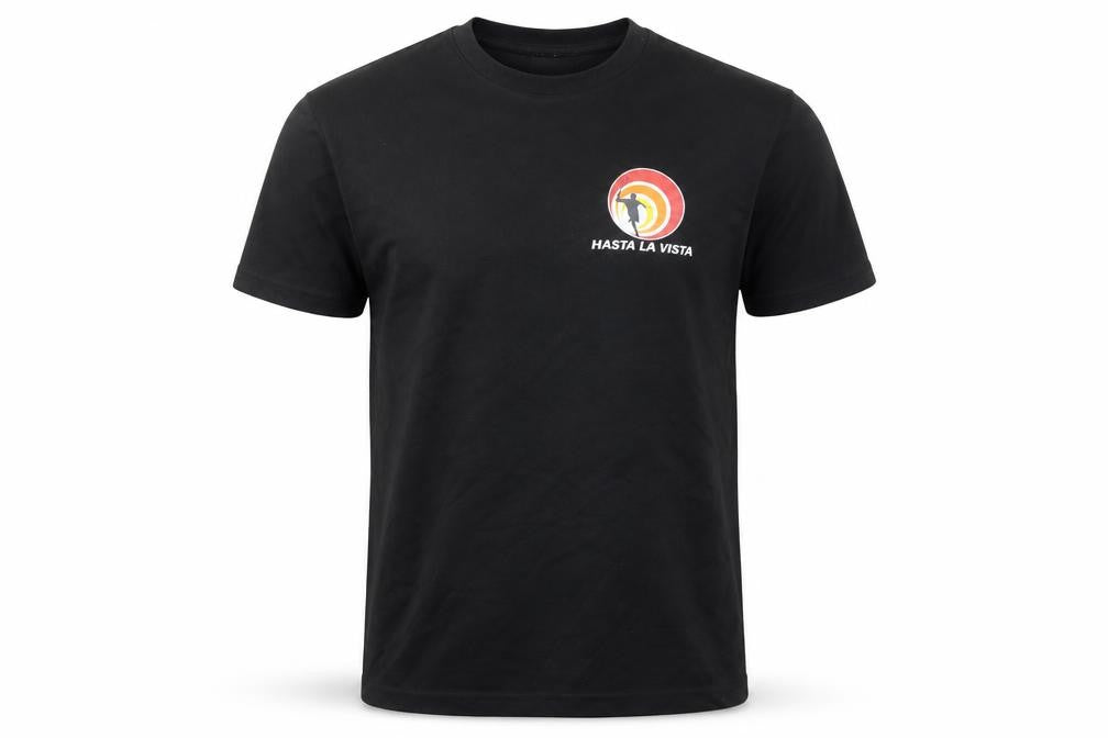 Mens UK Size M Adler Black  T-Shirt
